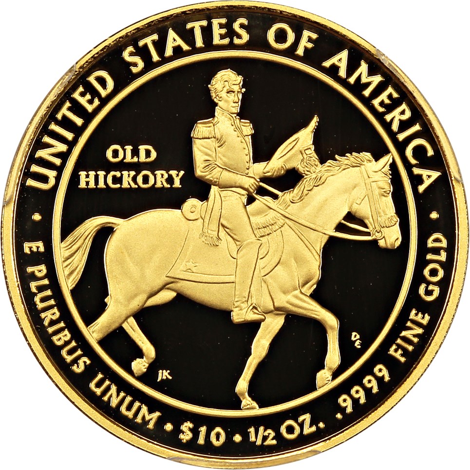 image for: 2008-W Jacksons Liberty $10 PCGS Proof 70 DCAM