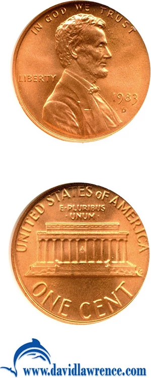 image for: 1983-D 1c NGC MS68 RD