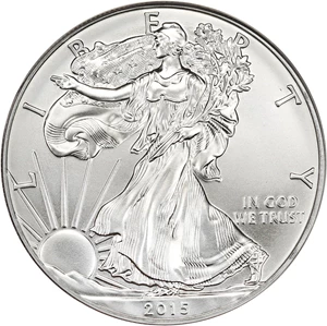 image for: 2015-(P) Silver Eagle $1 ANACS MS69 (Supplemental Silver Eagles)
