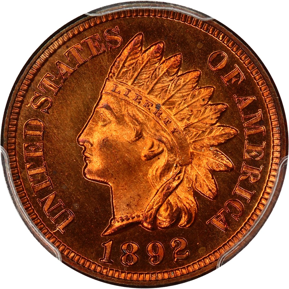 image for: 1892 1c PCGS Proof 65 RD