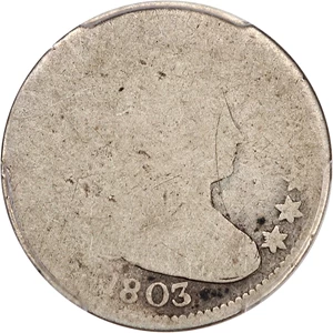 image for: 1803 10c PCGS/CAC Fair-02
