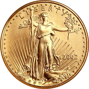 image for: 2002 Gold Eagle $10 NGC MS69