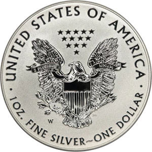 image for: 2013-W Silver Eagle $1 PCGS Proof 70 (Reverse Proof, Cleveland Signature)