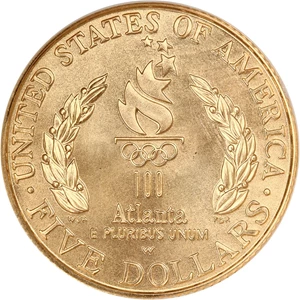 image for: 1996-W Cauldron $5 NGC MS70