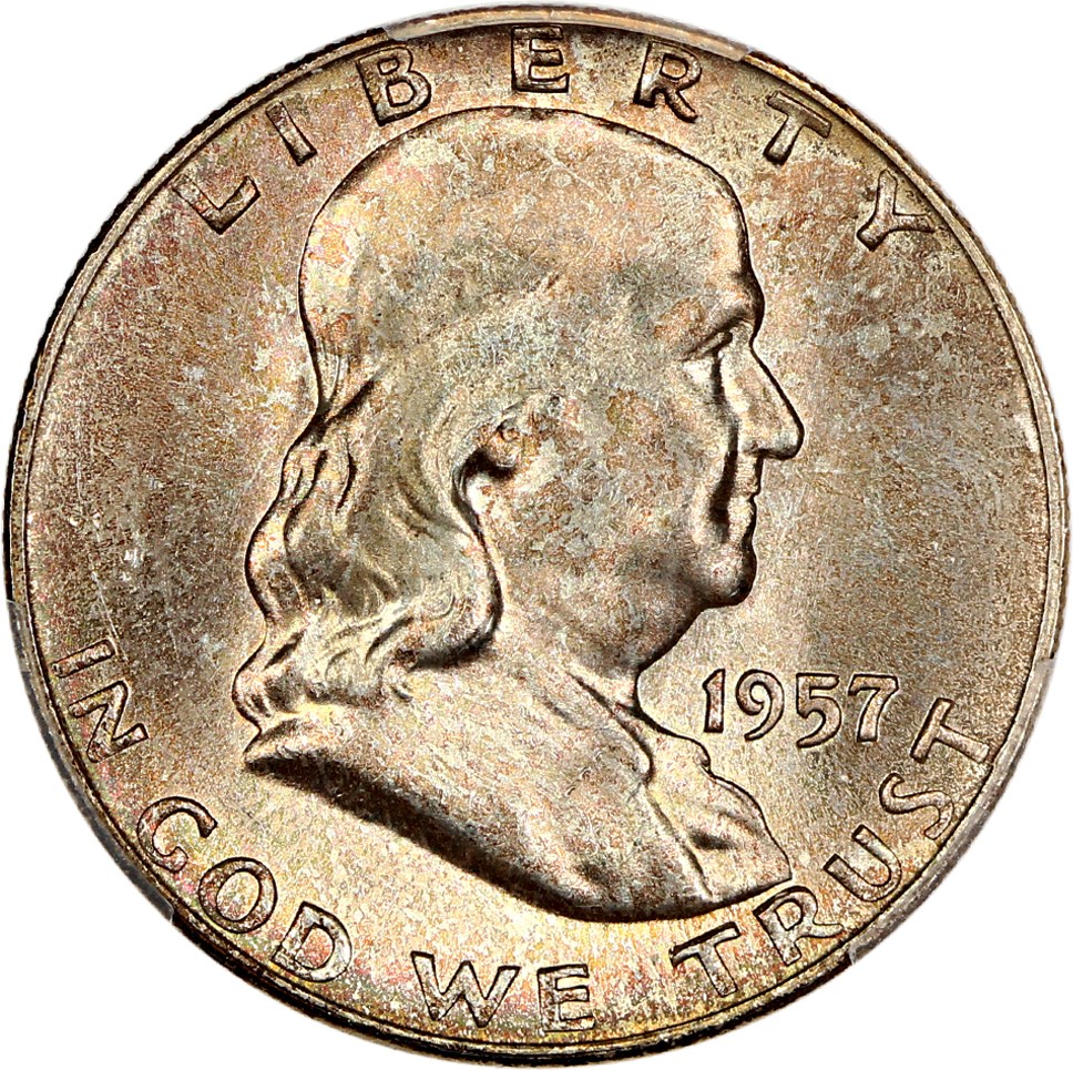 1957 D Franklin Half Dollar FBL Coin Pricing Guide | The Greysheet