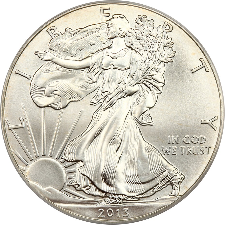 image for: 2013-W Silver Eagle $1 PCGS MS70 (First Strike, Cleveland Signature)