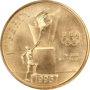 image for: 1996-W Cauldron $5 NGC MS70
