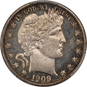 image for: 1909 50c PCGS/CAC Proof 64