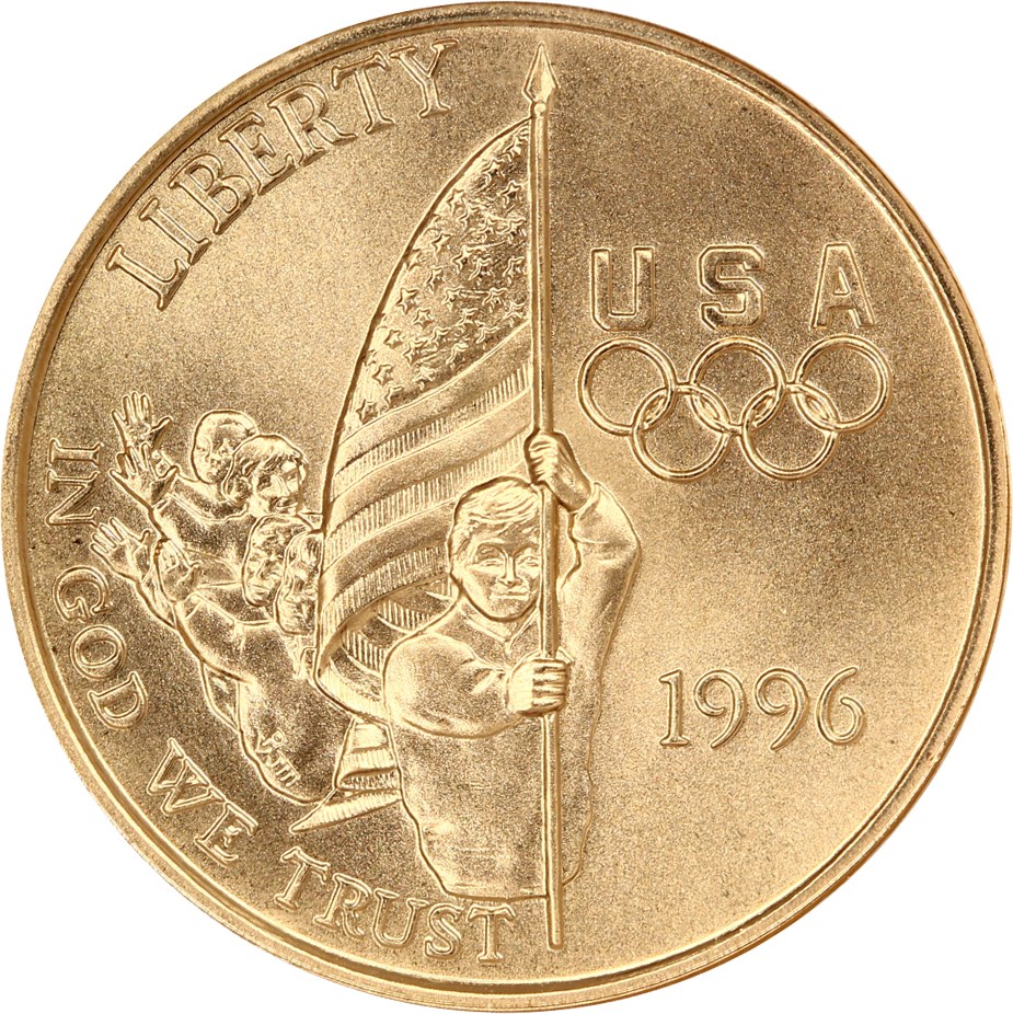 image for: 1996-W Flag $5 NGC MS69