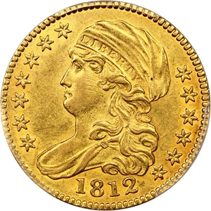 image for: 1812 $5 PCGS AU55