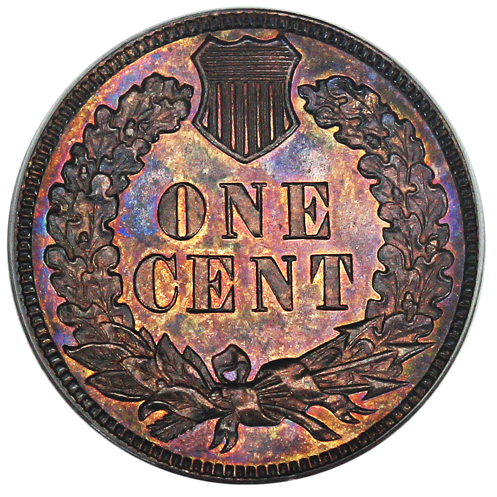 image for: 1879 1c PCGS Proof 64 BN (Eagle Eye Photo Seal)