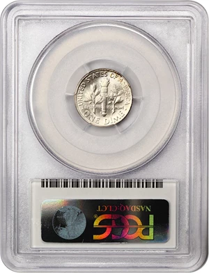 image for: 1952-D 10c PCGS MS68 FB