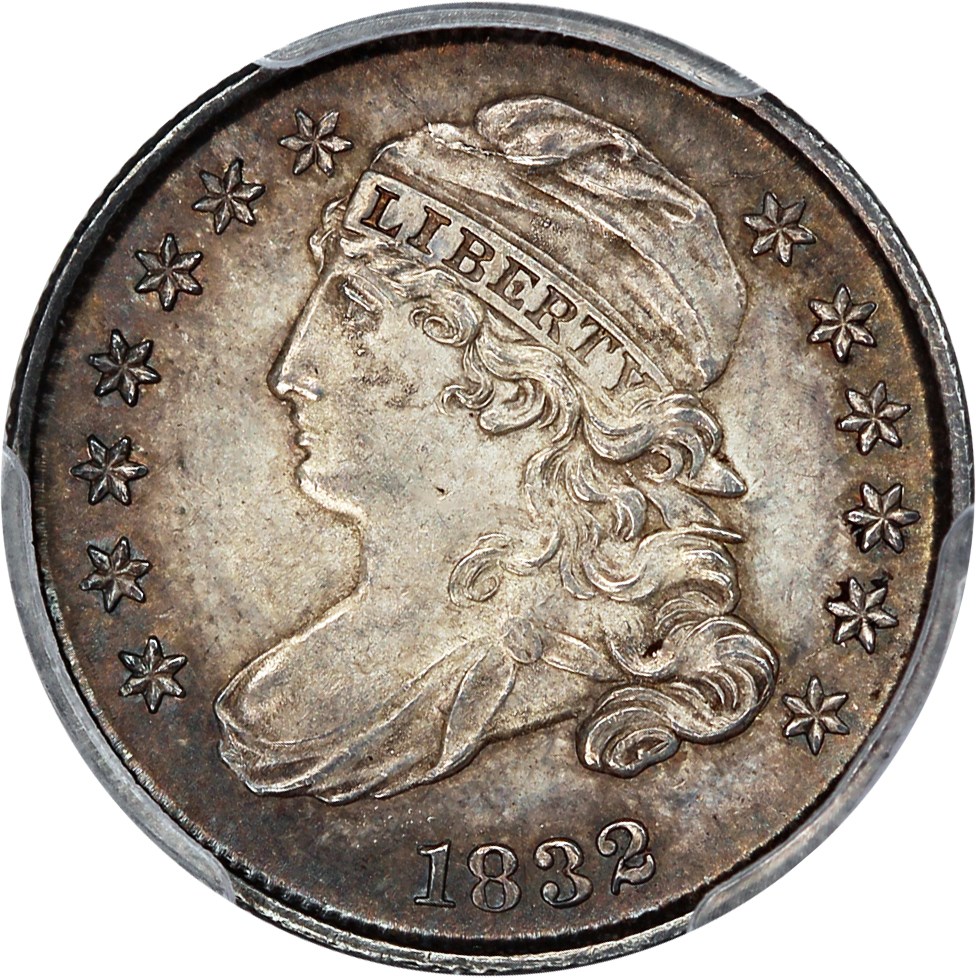image for: 1832 10c PCGS/CAC MS64