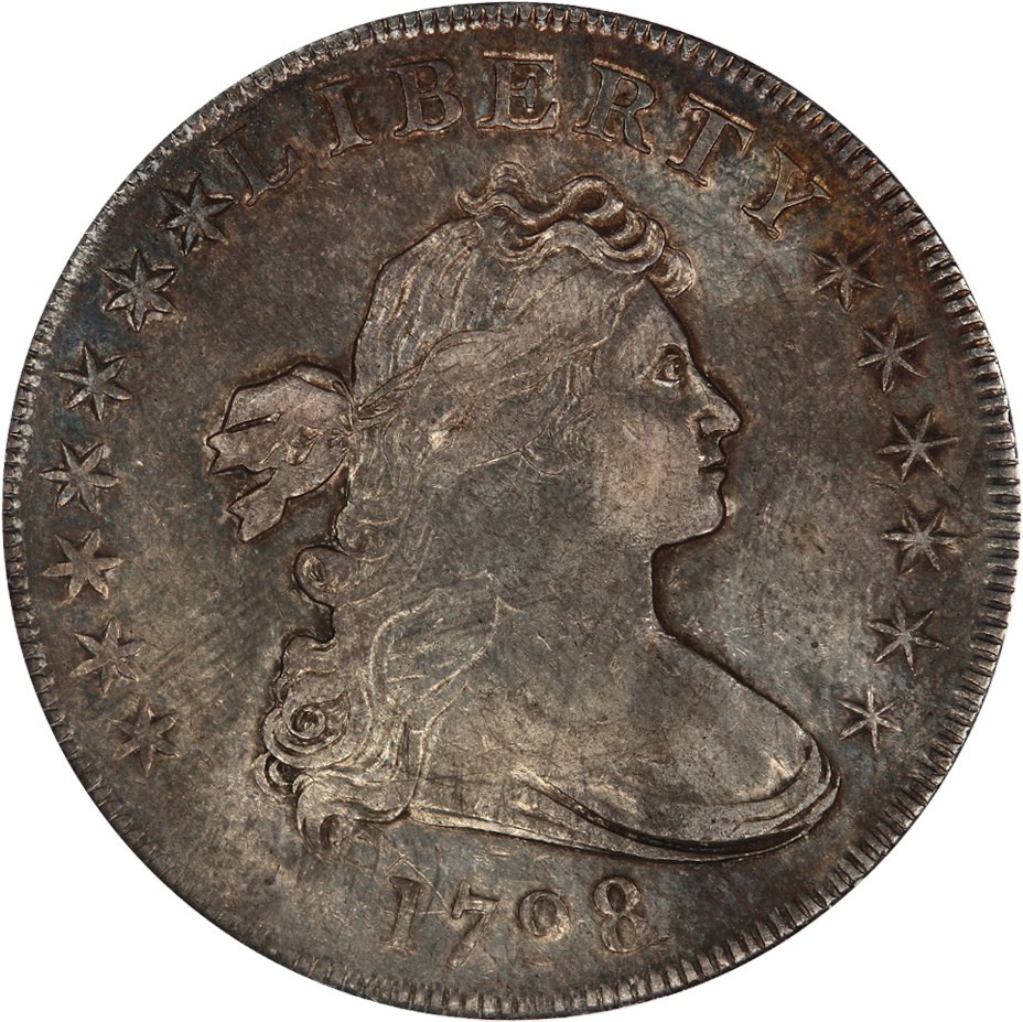 image for: 1798 Large Eagle $1 NGC XF40 (Knob 9)