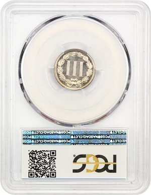image for: 1877 3cN PCGS/CAC Proof 67 CAM