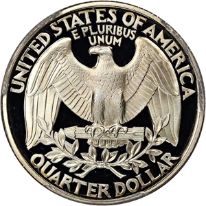 image for: 1996-S 25c PCGS Proof 70 DCAM (Silver)