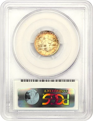 image for: 1964-D 10c PCGS MS67+ FB