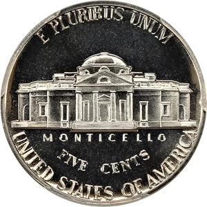 image for: 1971 No S 5c PCGS Proof 68 CAM