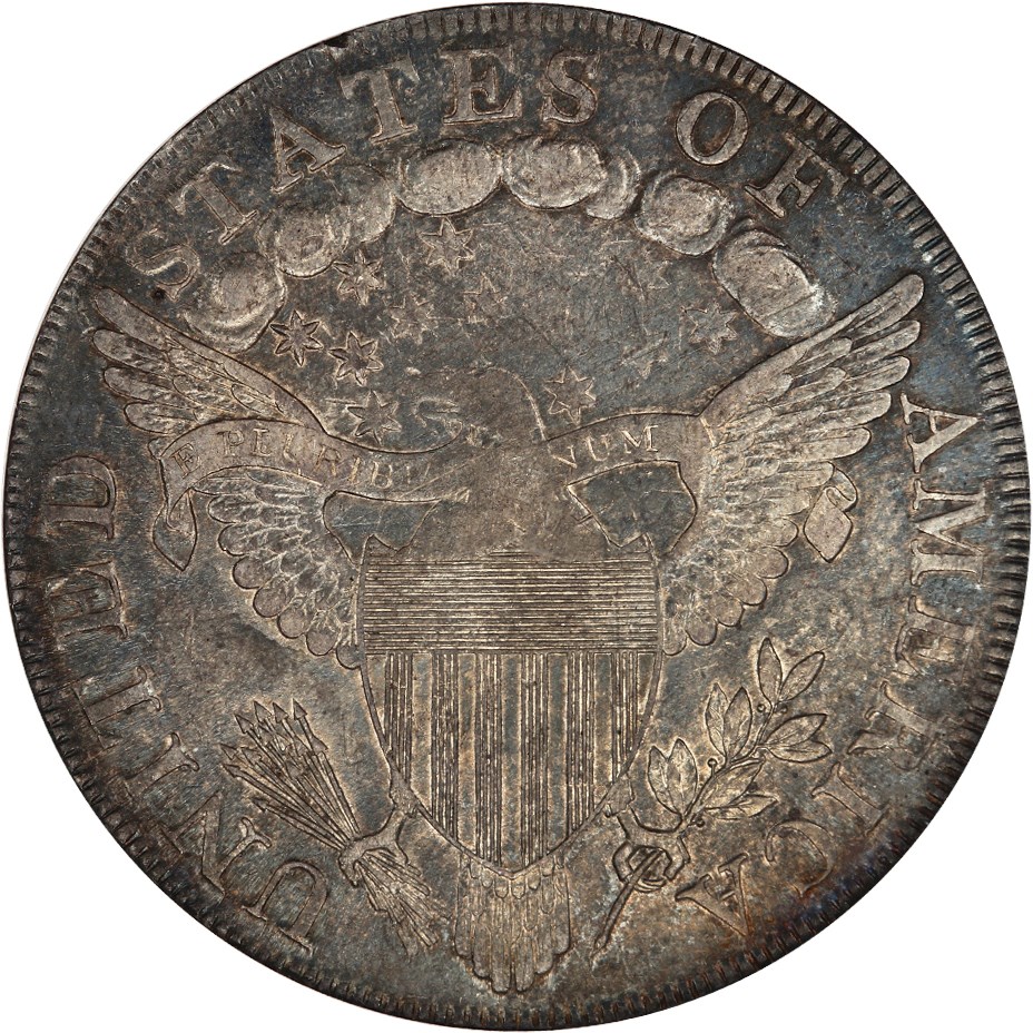 image for: 1798 Large Eagle $1 NGC XF40 (Knob 9)