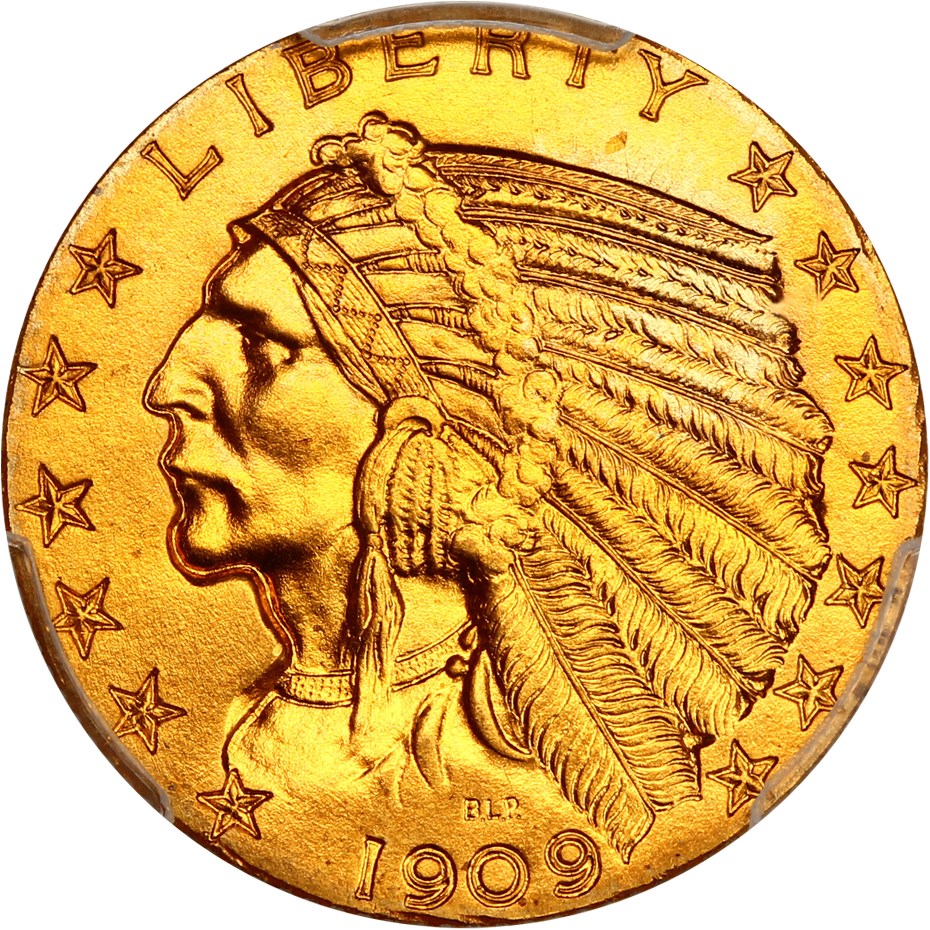 image for: 1909 $5 PCGS/CAC Proof 66 ex: D.L. Hansen