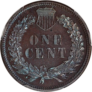 image for: 1884 1c PCGS/CAC Proof 66+ BN (Eagle Eye Photo Seal)
