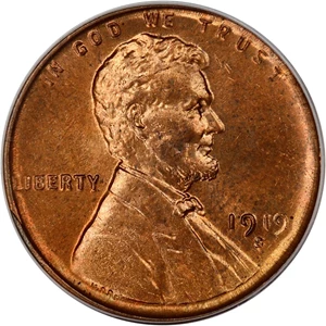image for: 1919-S 1c PCGS MS64 RD