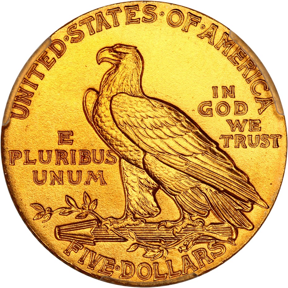 image for: 1909 $5 PCGS/CAC Proof 66 ex: D.L. Hansen