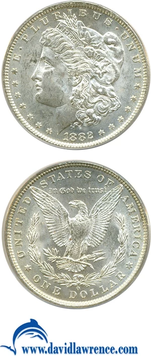 image for: 1882-O $1 VAM 22 ANACS MS62