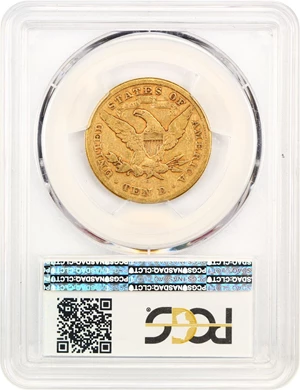 image for: 1876-CC $10 PCGS/CAC F12