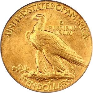 image for: 1907 Wire Edge $10 PCGS MS63+