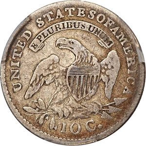 image for: 1814 10c PCGS F12 (STATESOF)