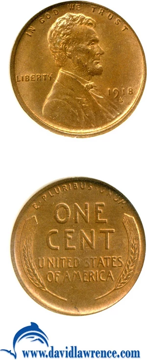 image for: 1918-S 1c NGC MS65 RB
