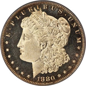image for: 1880 $1 PCGS Proof 65 CAM
