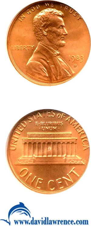image for: 1983-D 1c NGC MS68 RD