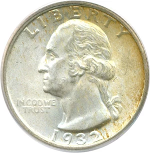 image for: 1932 25c PCGS MS65
