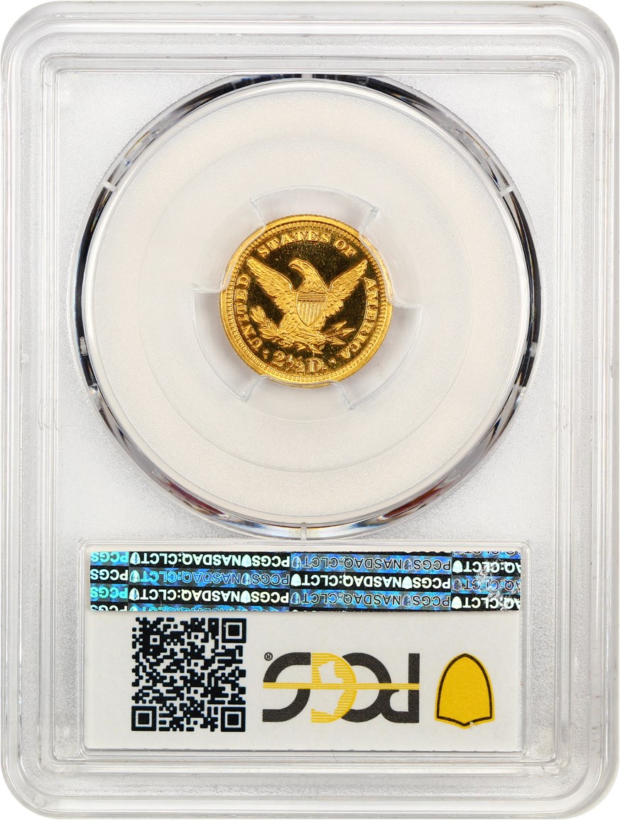 image for: 1898 $2 1/2 PCGS/CAC Proof 66 CAM