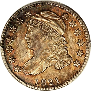 image for: 1821 10c PCGS MS64 (Small Date)