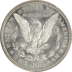 image for: 1921-D $1 PCGS MS64+ PL