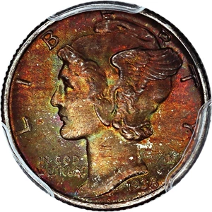 image for: 1938 10c PCGS/CAC MS67+