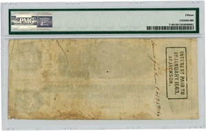 image for: FR. T40 1862-63 Diffused Steam from Engine $100 Confederate States of America PMG Fine 15