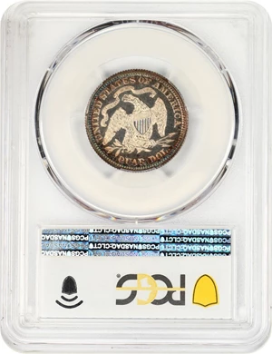 image for: 1866 25c PCGS Proof 64 CAM (Motto)