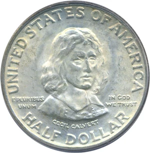 image for: 1934 50c Maryland PCGS/CAC MS66