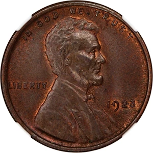 image for: 1923 1c NGC MS64 BN