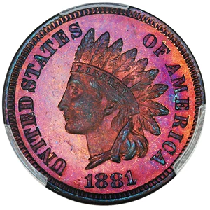 image for: 1881 1c PCGS Proof 66 RB