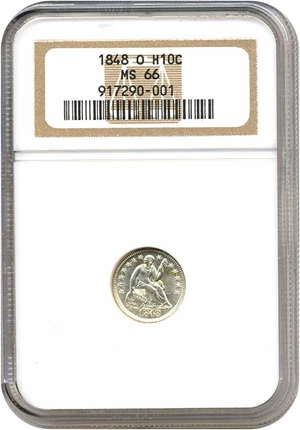 image for: 1848-O H10c NGC MS66