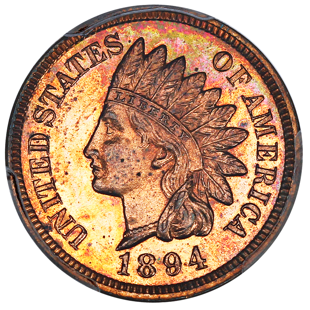 image for: 1894 1c PCGS Proof 64 RB