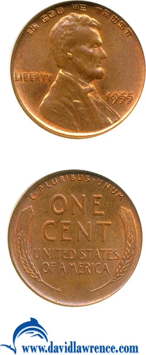image for: 1955/1955 1c Doubled Die NGC MS65 RB