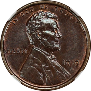 image for: 1919-D 1c NGC MS64 BN