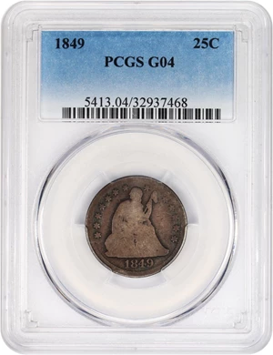 image for: 1849 25c PCGS Good-04