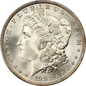 image for: 1882-O $1 PCGS MS67